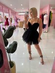 Black Mesh Dress