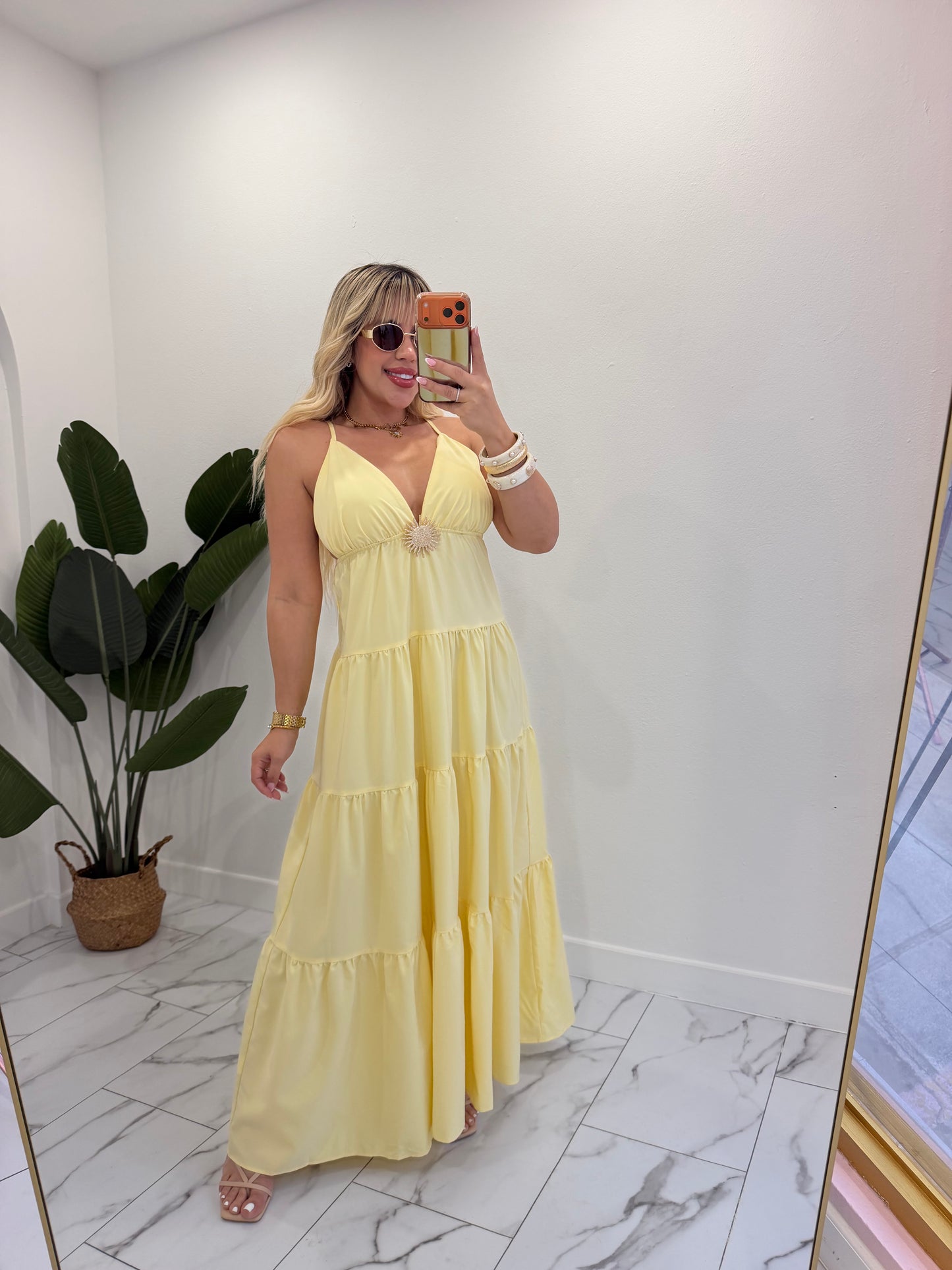 Sun maxi dress