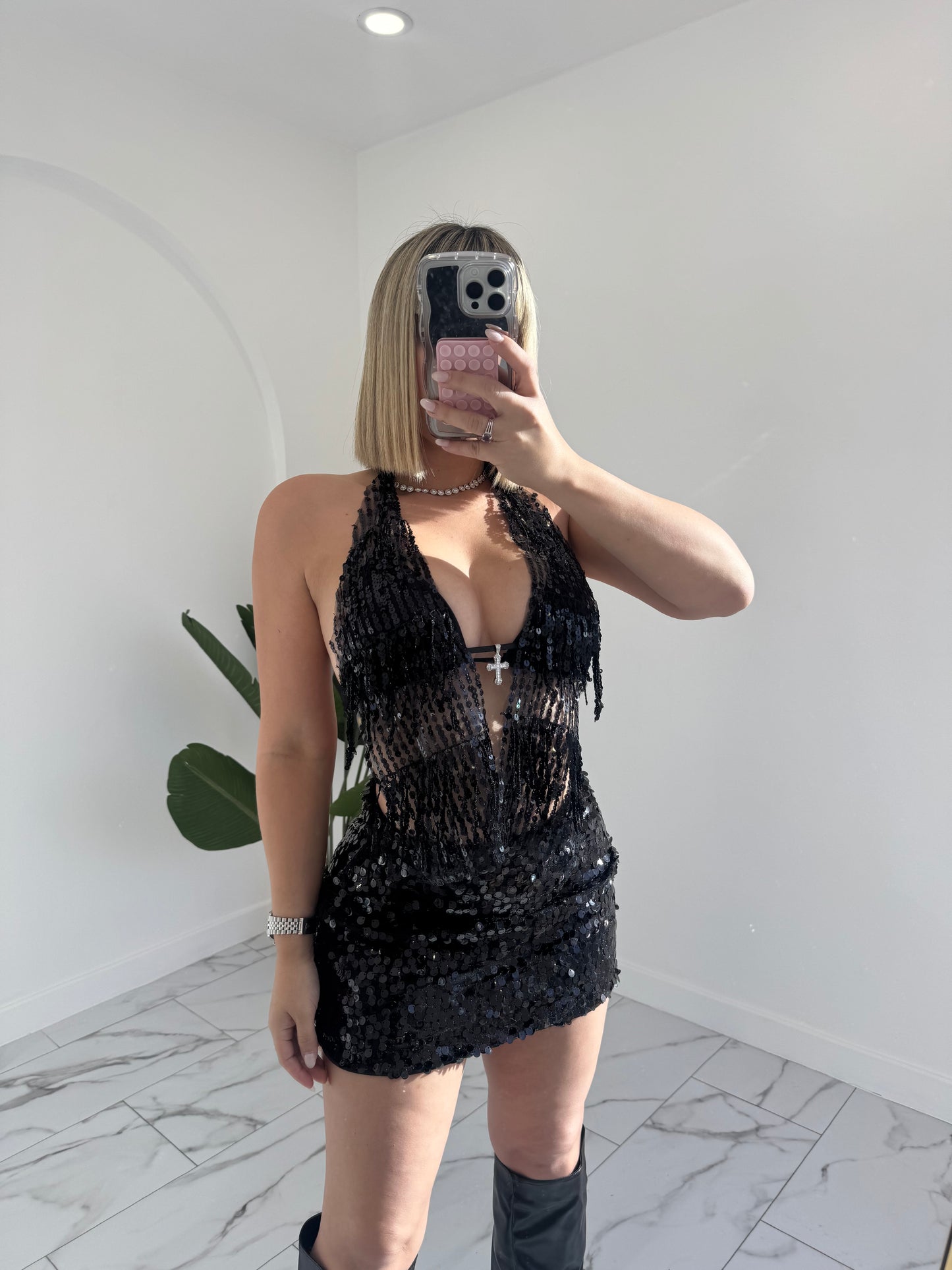 Sequins colors Skirt