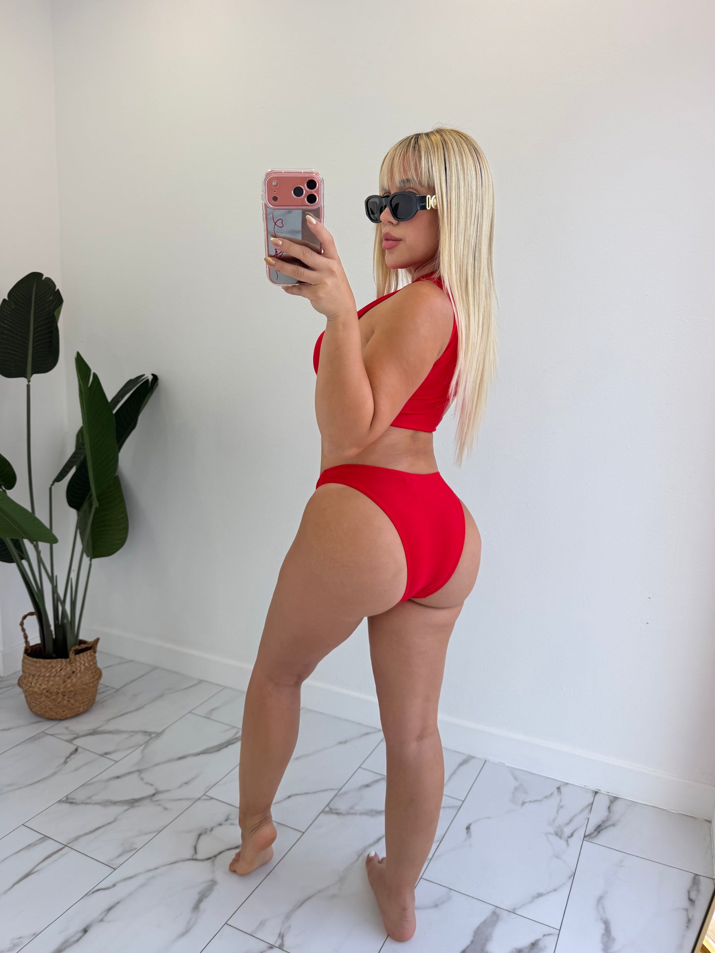 Turtle neck G Swimsuit