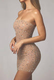 Rhinestone Polly Dress