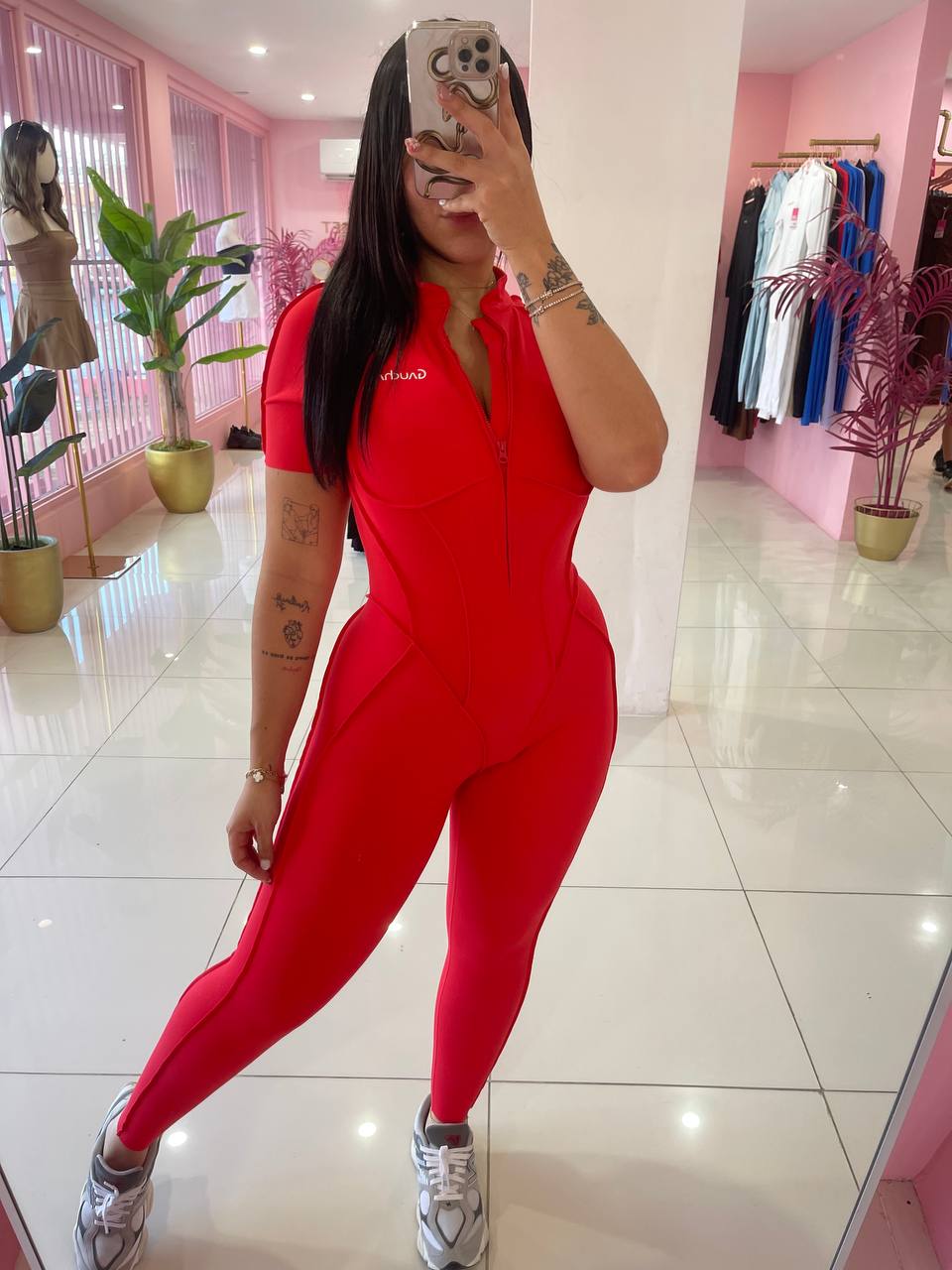Wonder TShirt Zipper Jumpsuit