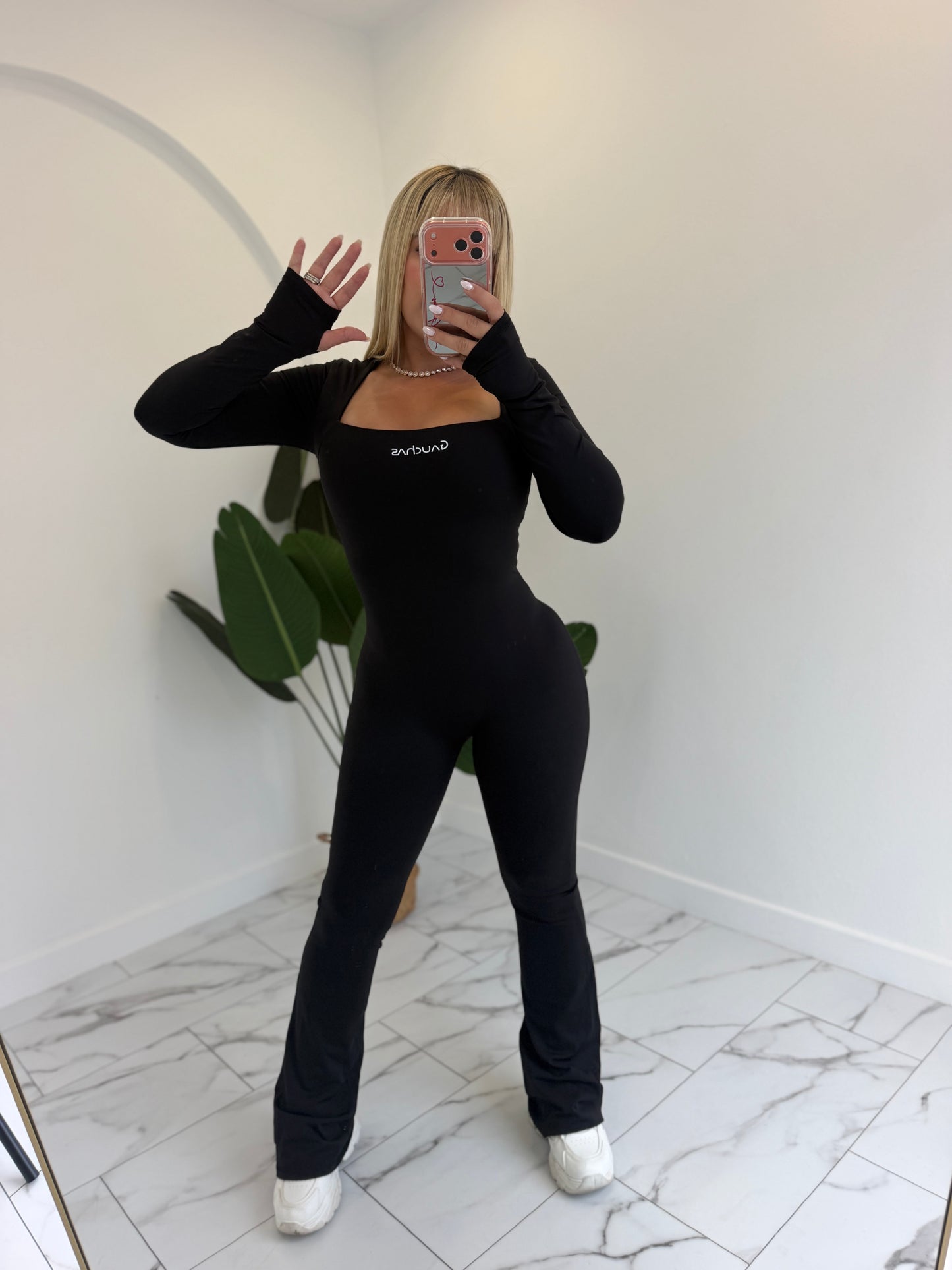 Jumpsuit Manga Larga Palazzo