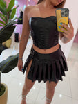 Corset Leather Coquette