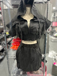 Perro Negro Skirt Set
