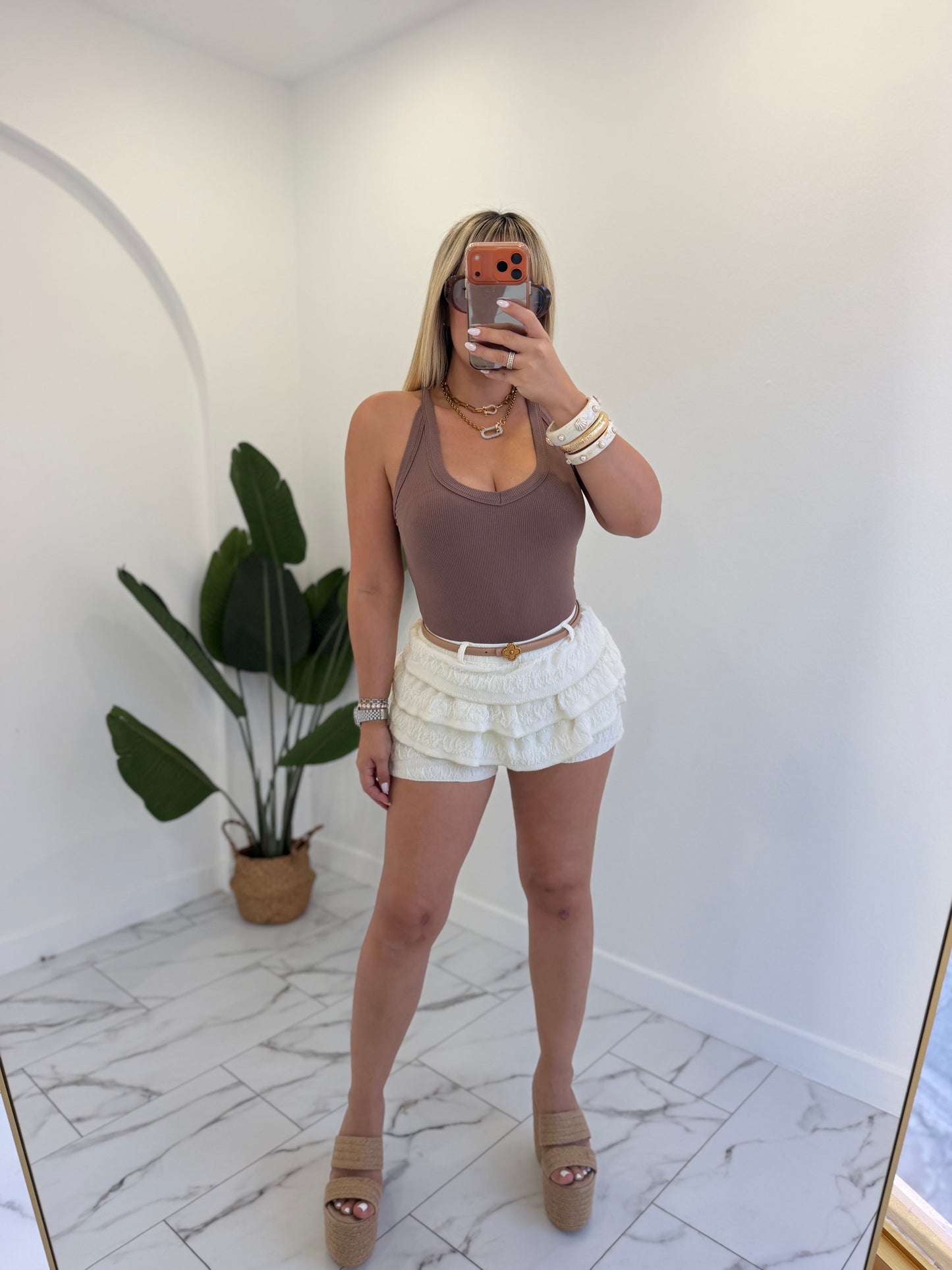Coquette short crema