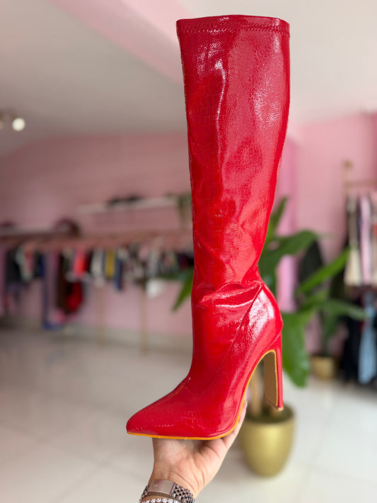 Leather Snake botas