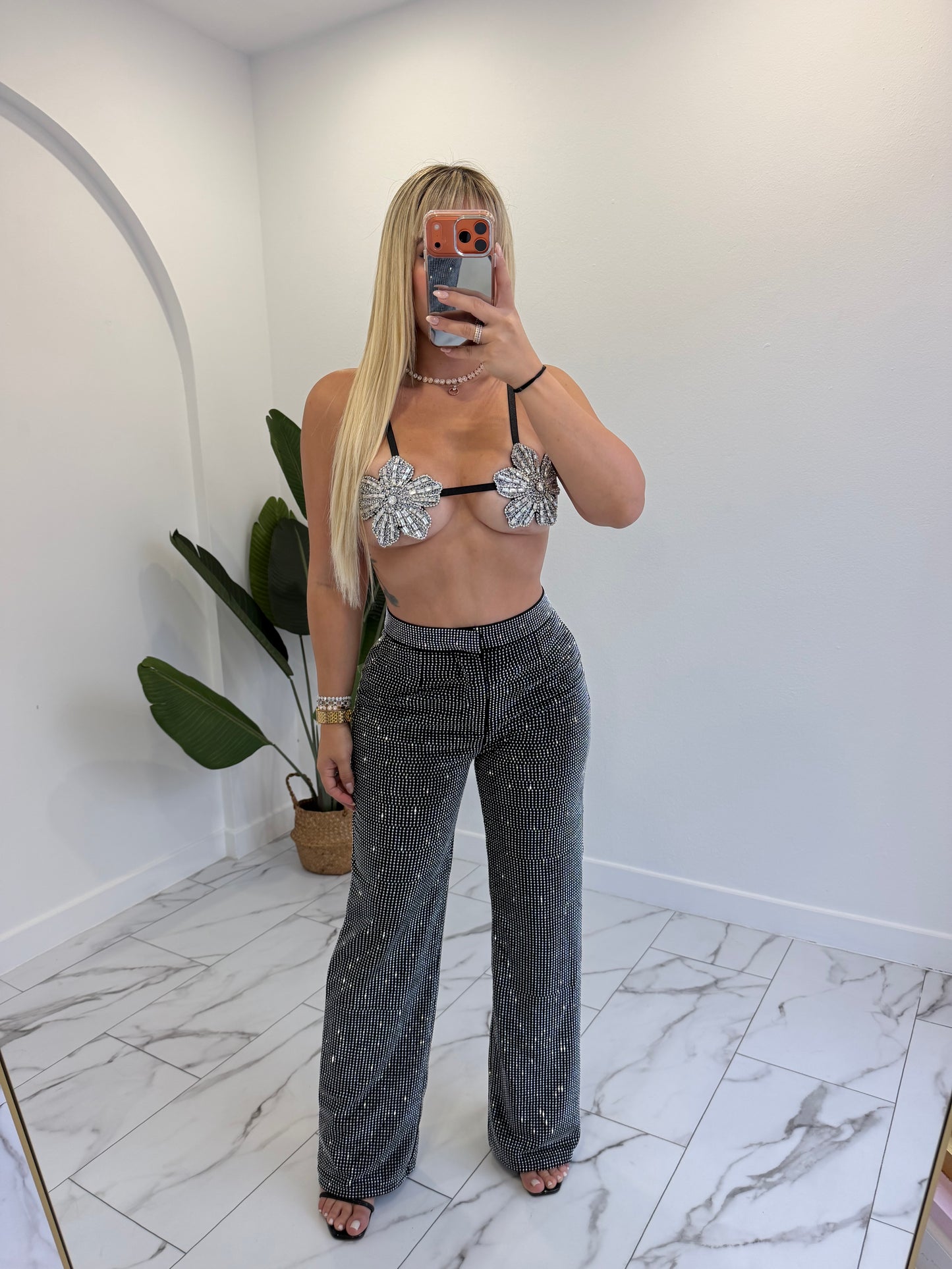 Sexy flower top