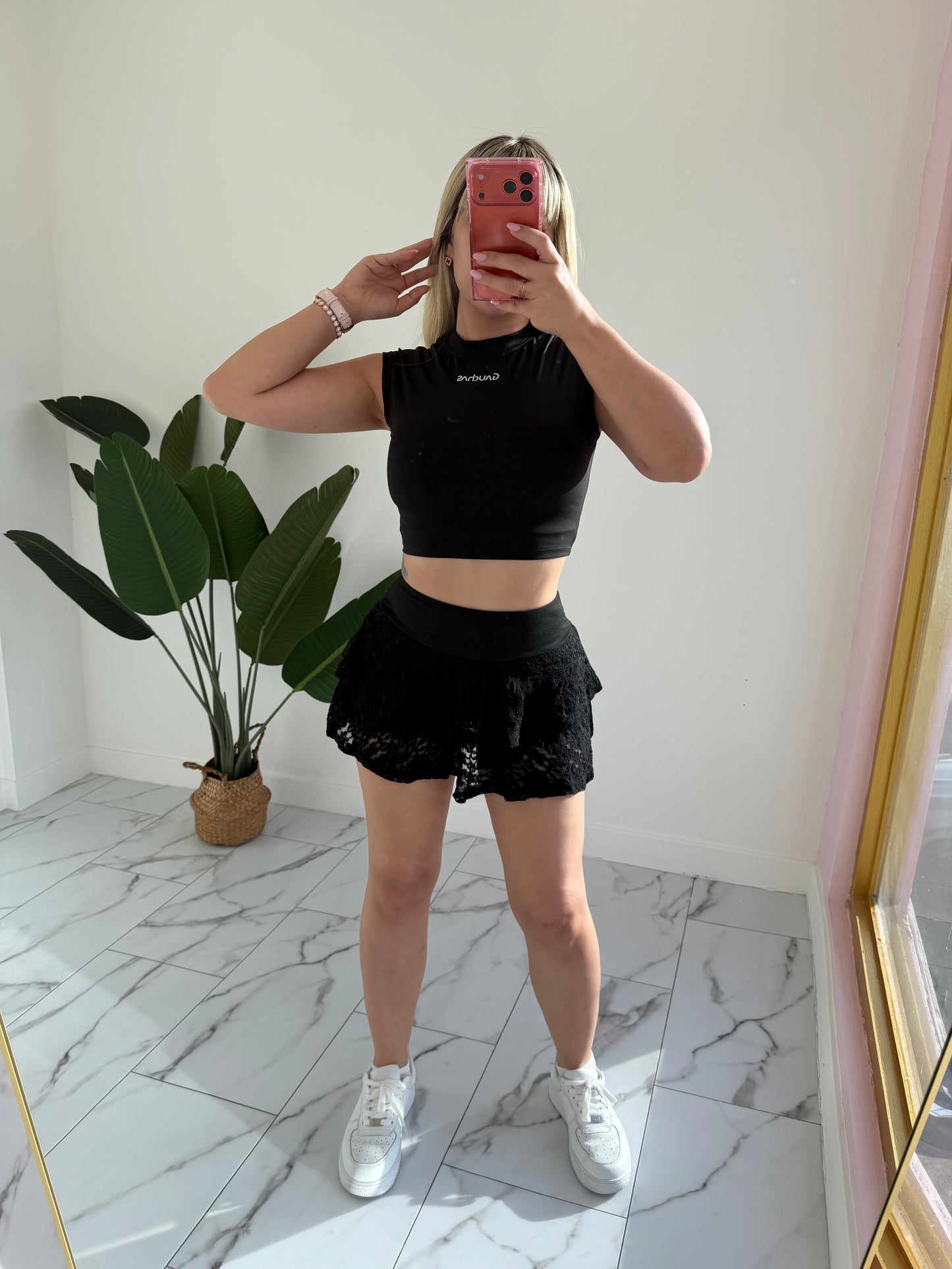 Skort Encaje