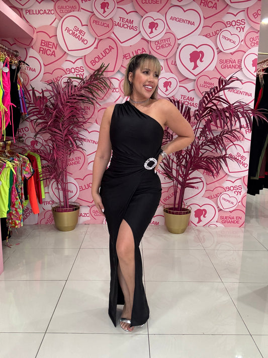 One Shoulder Long Dress