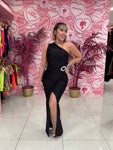 One Shoulder Long Dress