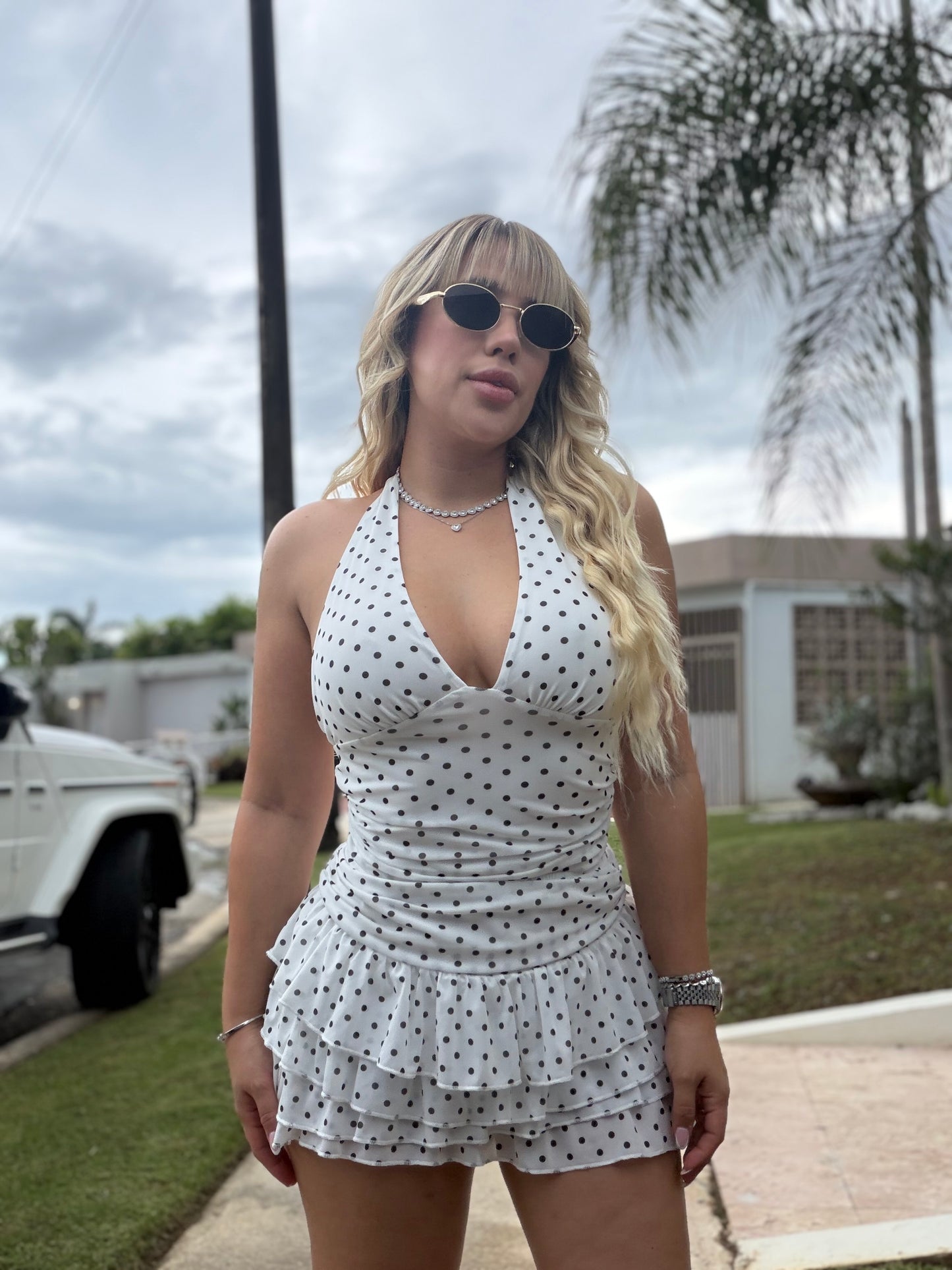 Polka Dot skort set