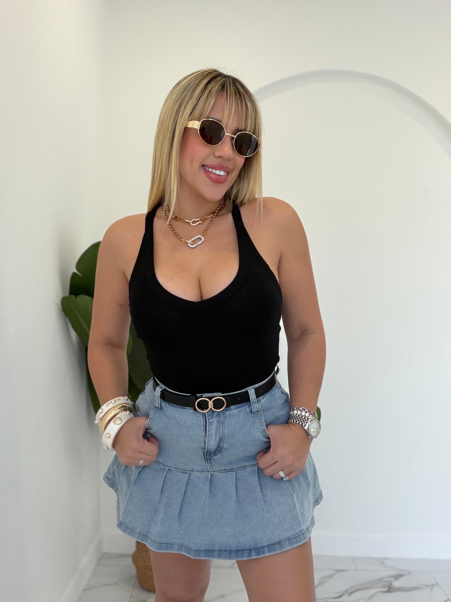 RBD Denim Skort
