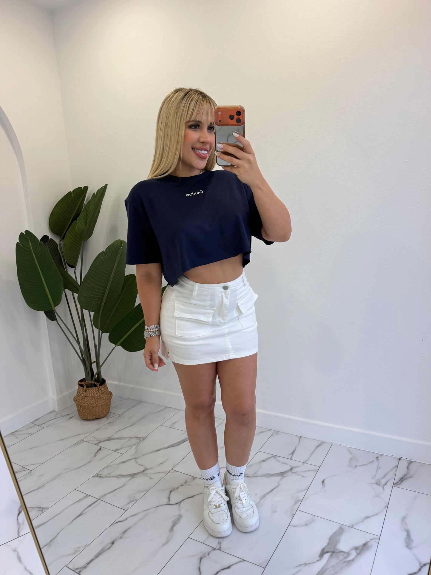 Crop top oversize G