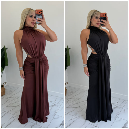 Turtle maxi dress