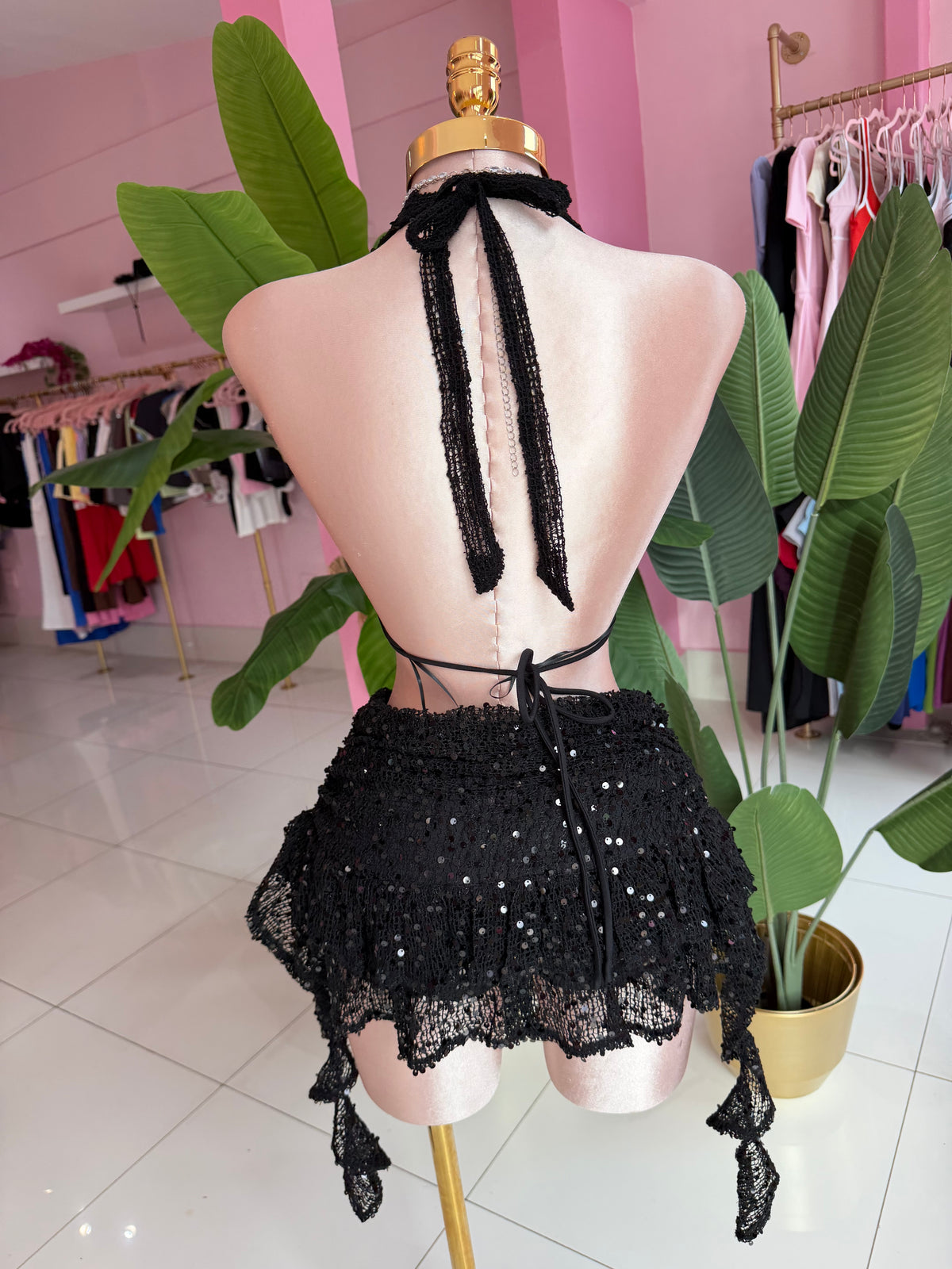 Set nighty glitter