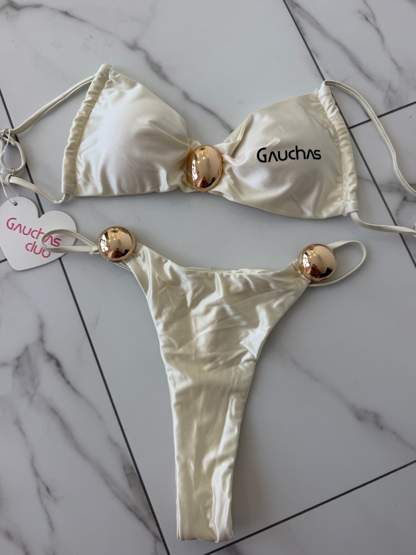 Satin bikini