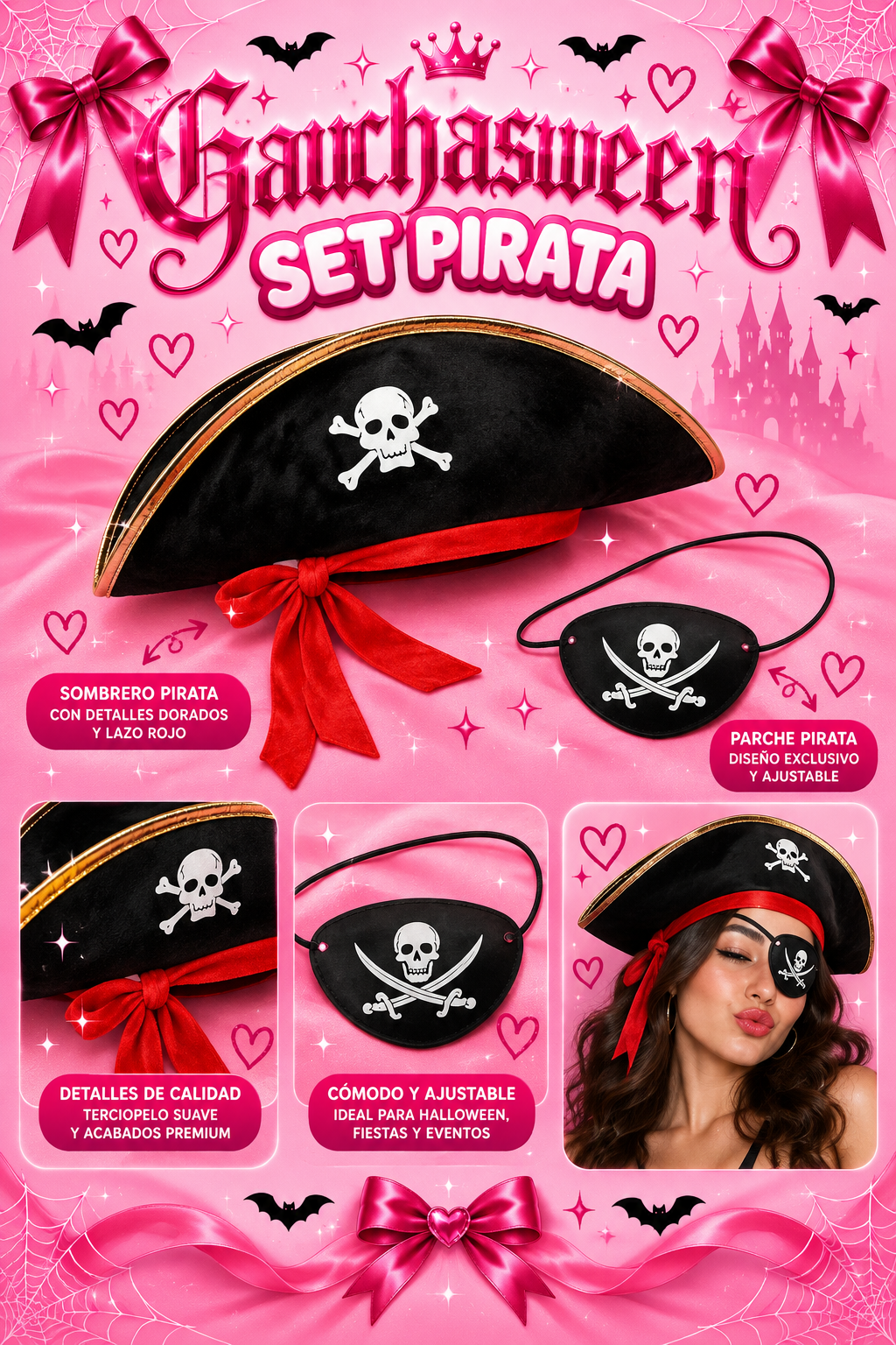 Accesorios Pirata (Disfraz)