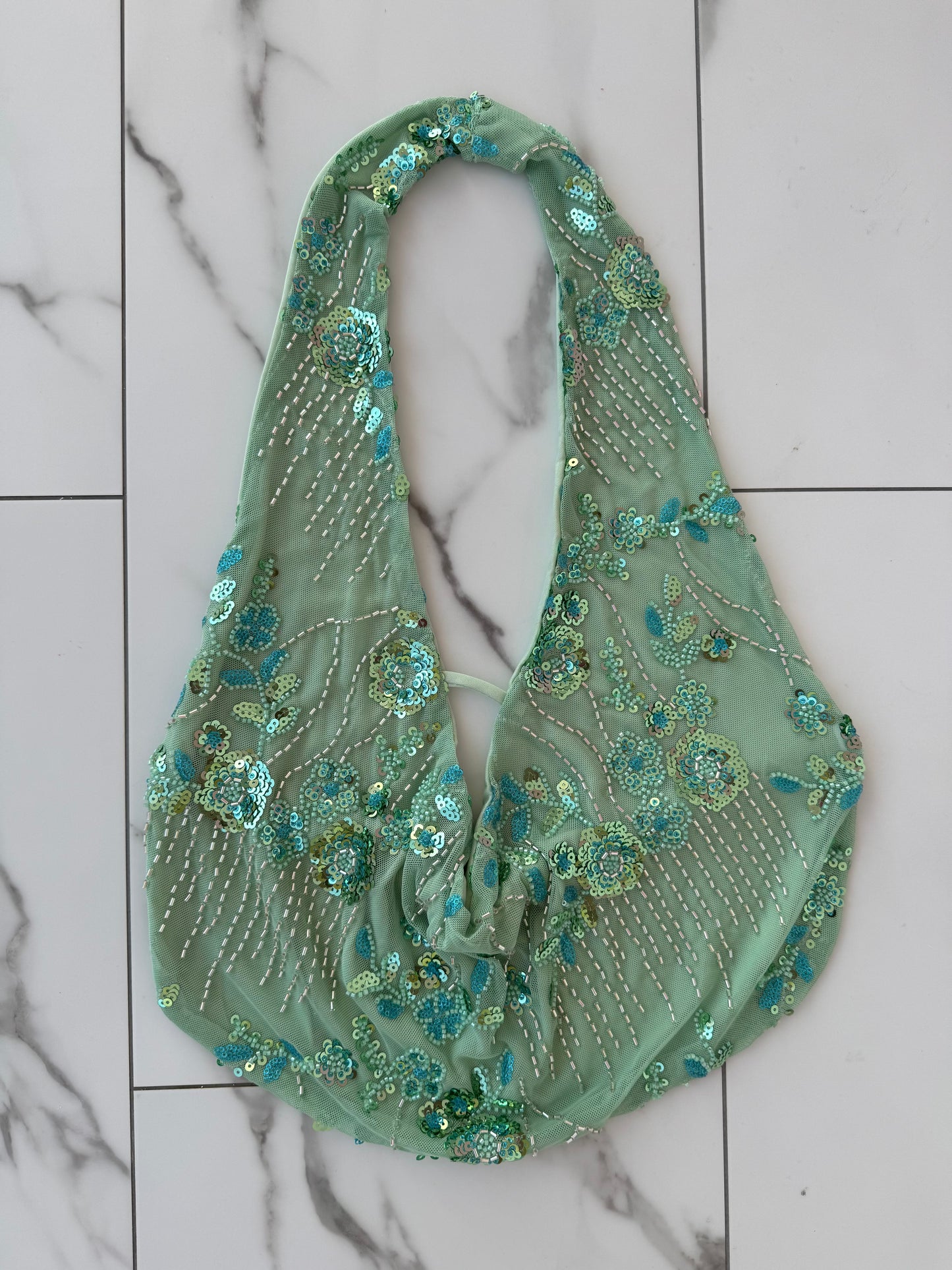 Fancy Sequins Halter top