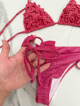 Magenta Flower Bikini