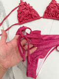 Magenta Flower Bikini