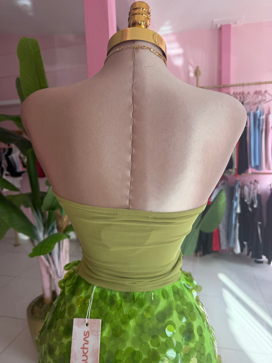 Strapless fairy top