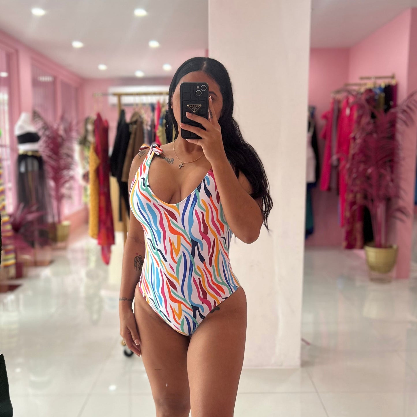 Zebra Colors Swimsuit S/M