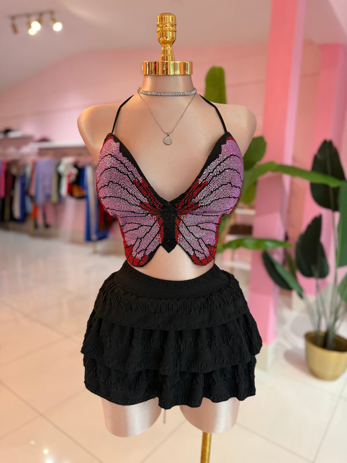 Mariposa Fancy Top