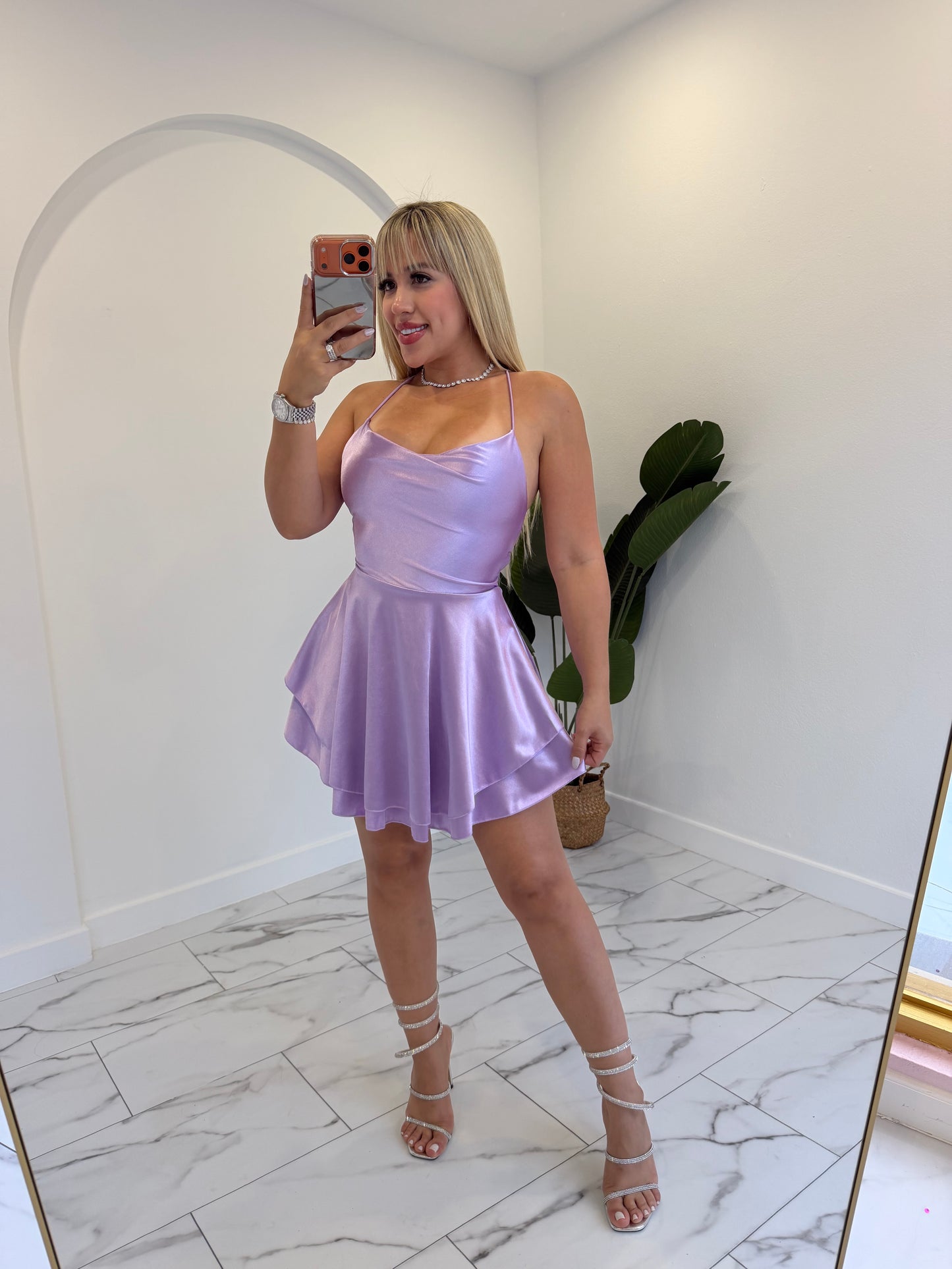 Satin Chic Dress