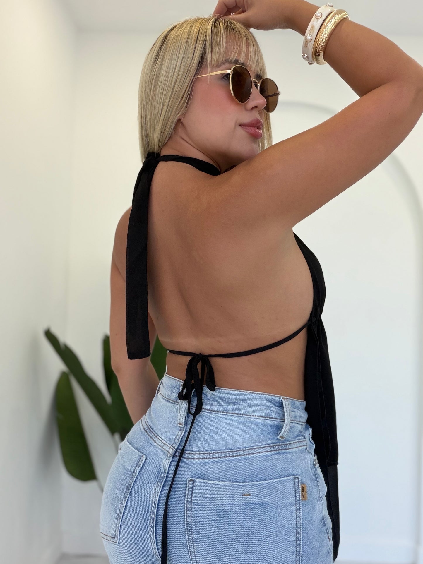 Mesh Long Top