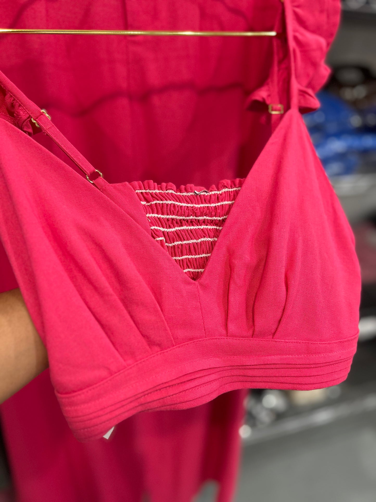 Lino Set Colombiano Color Fuscia (MEDIUM)