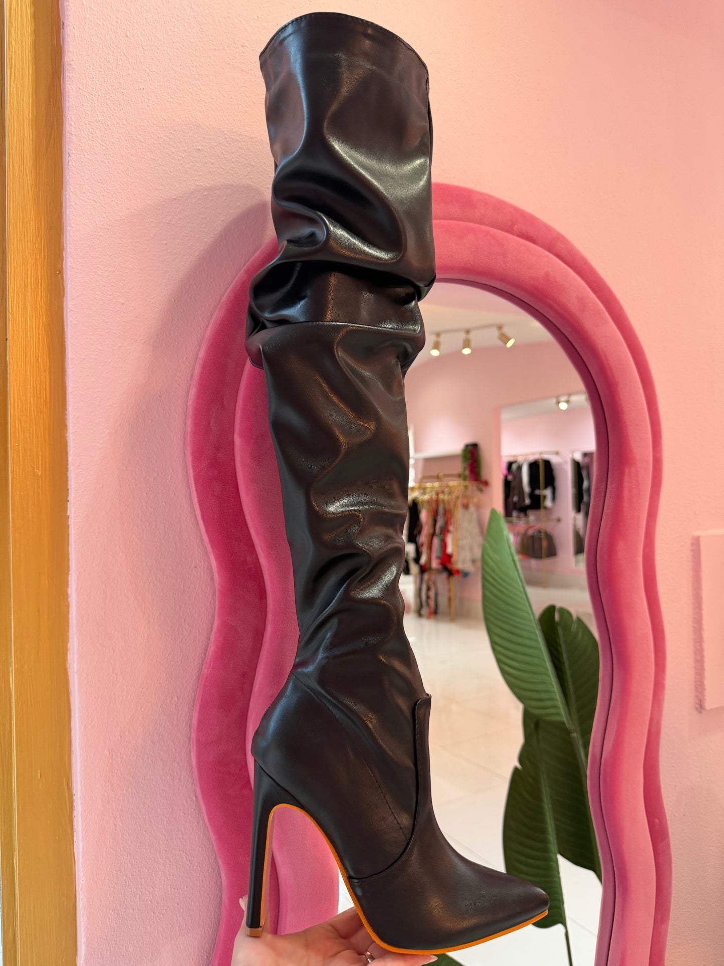 Botas Long Fruncidas