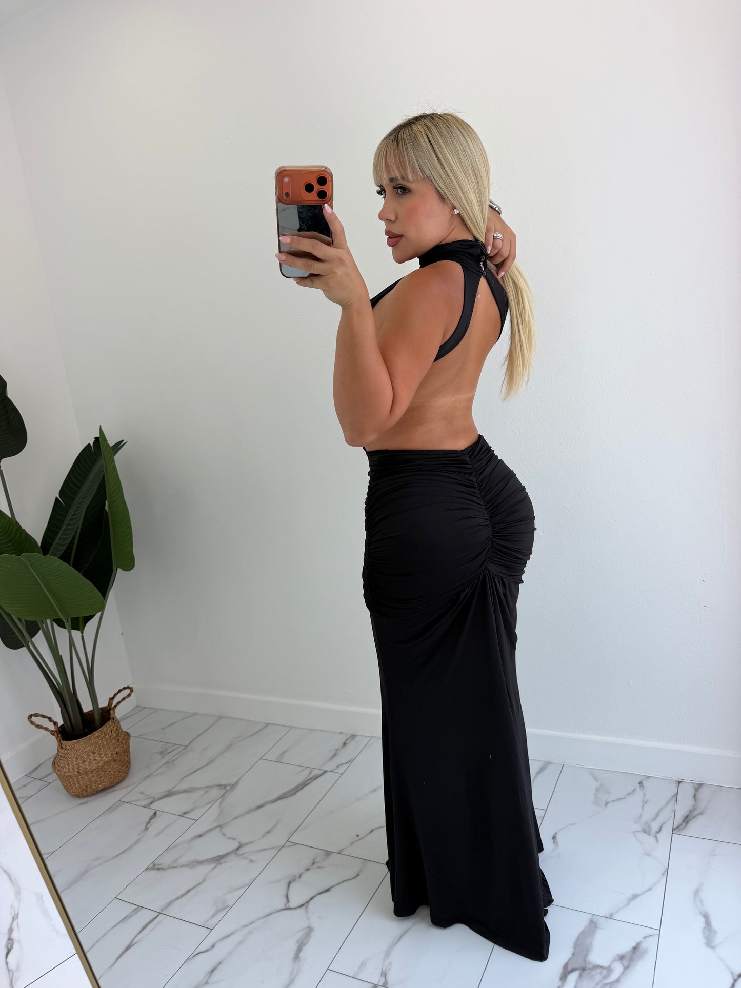 Turtle maxi dress