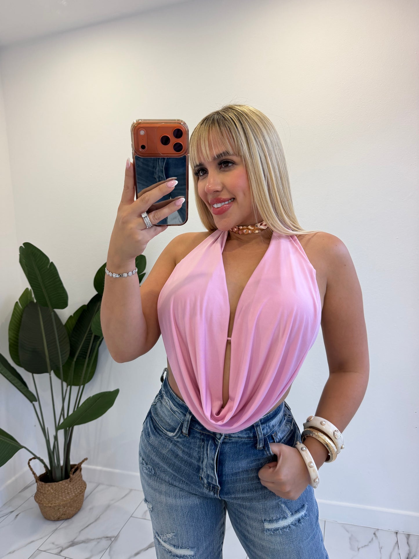 Triangulito Halter top