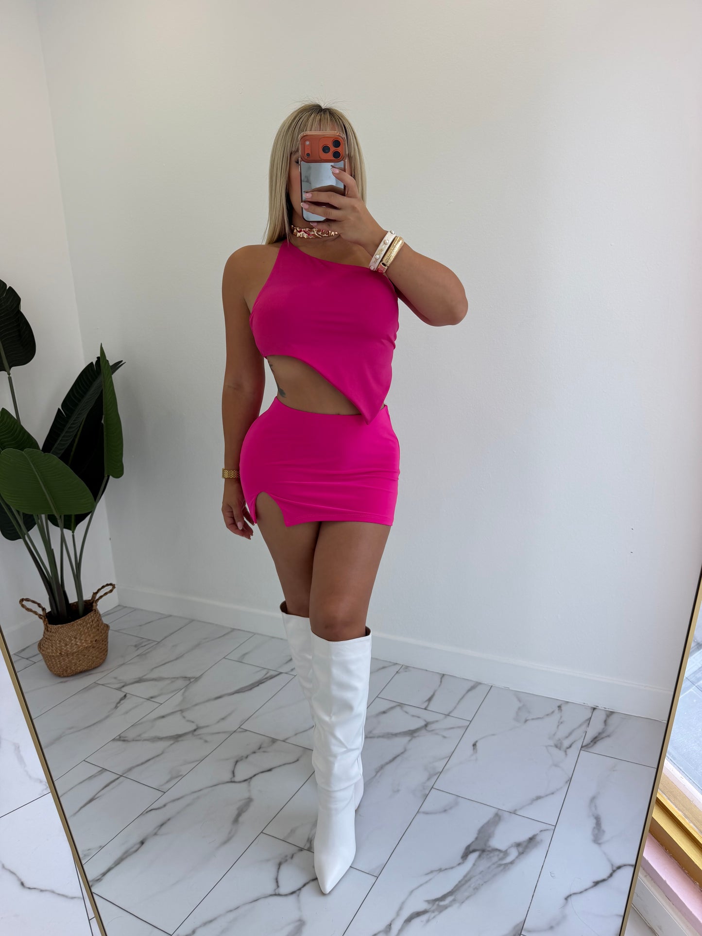 Desigual pink set