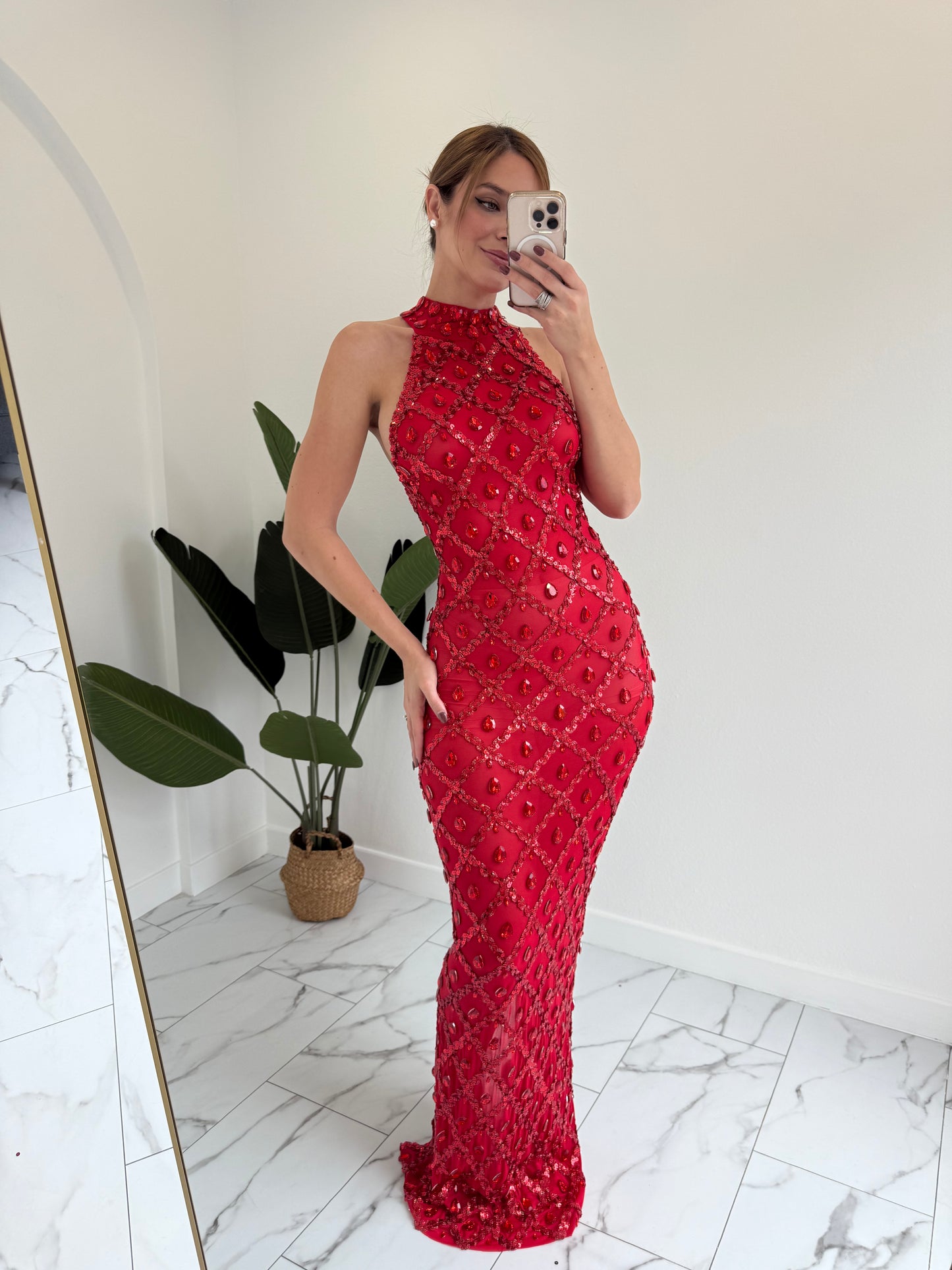 Rhinestone Lux Dress