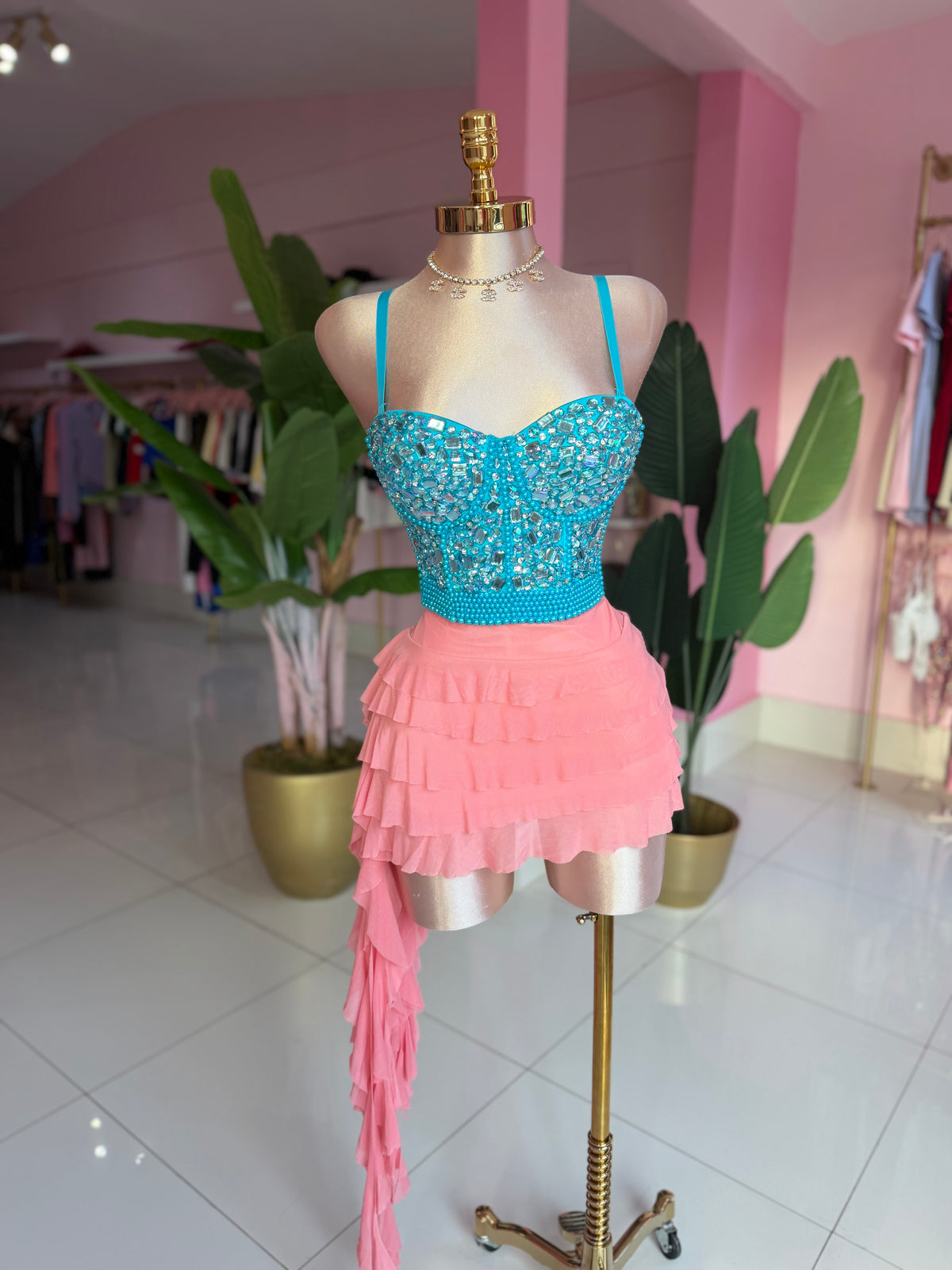 Blue Rhine Corset
