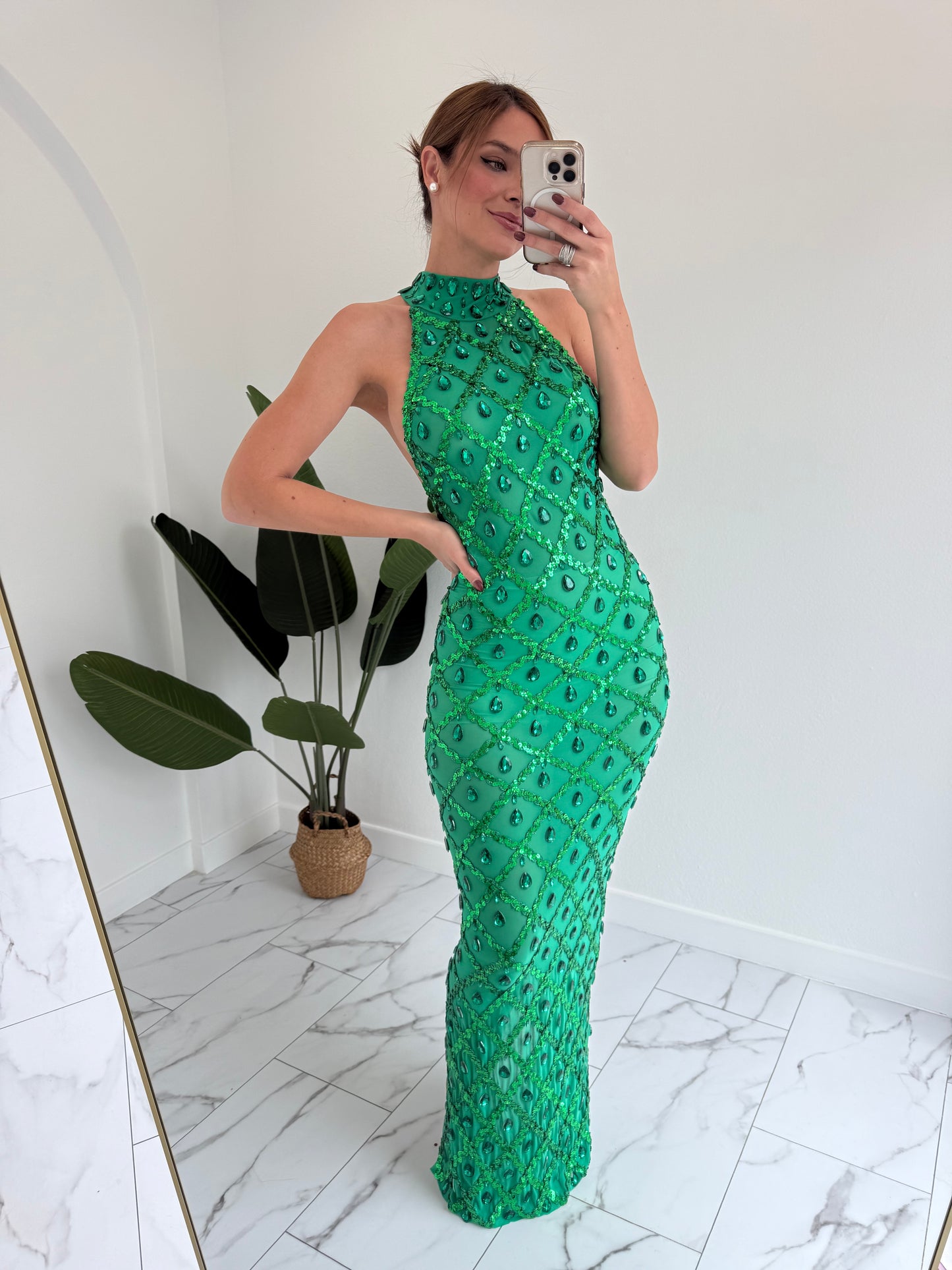 Rhinestone Lux Dress