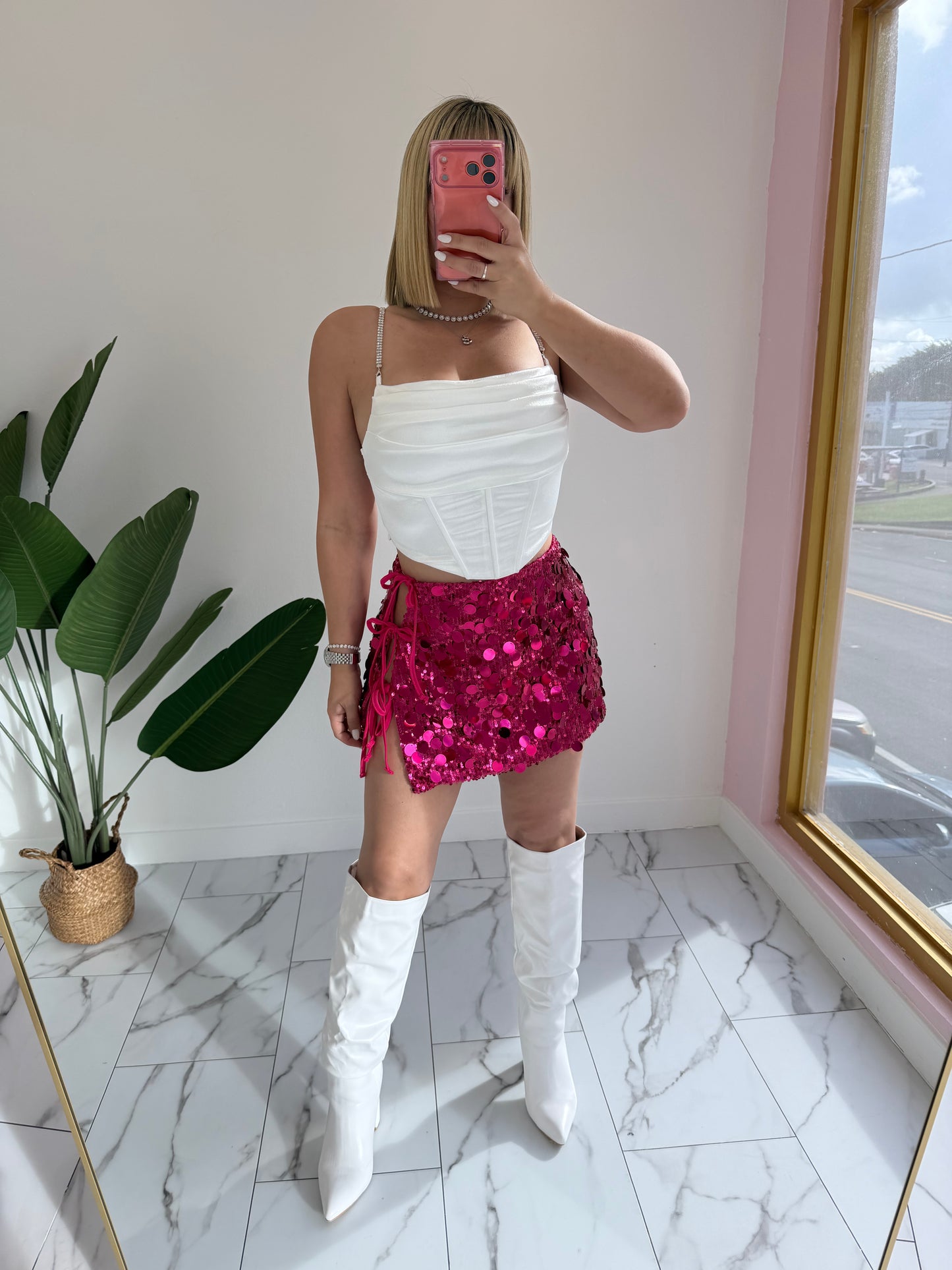 Amarradita Sequins Skirt