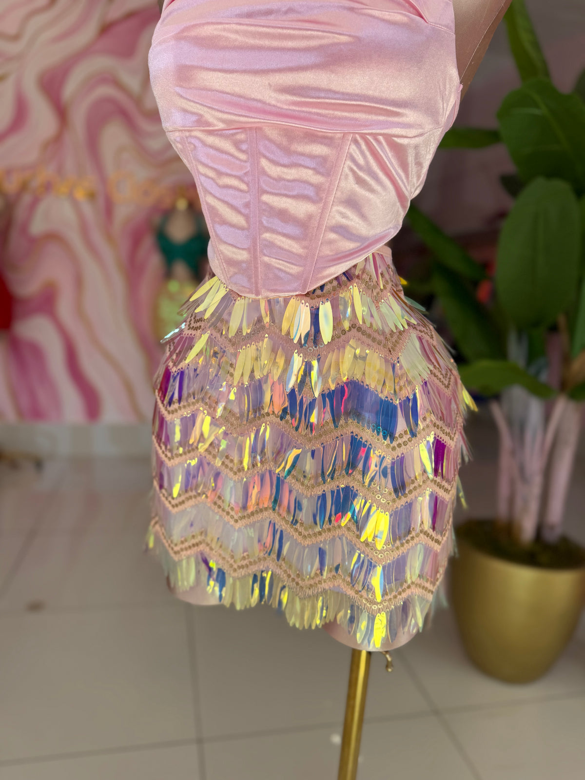 Flecos tornasol skirt