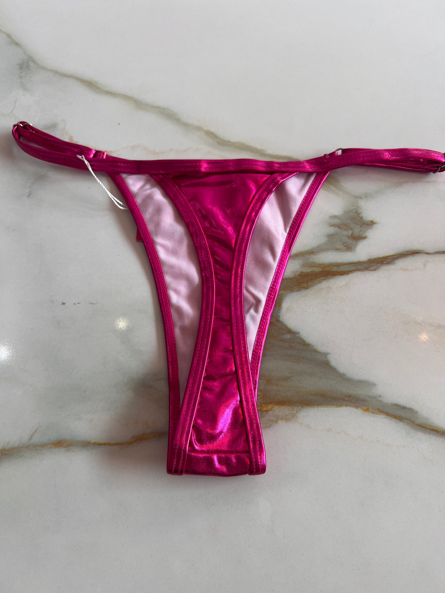 Metallic panty bikini