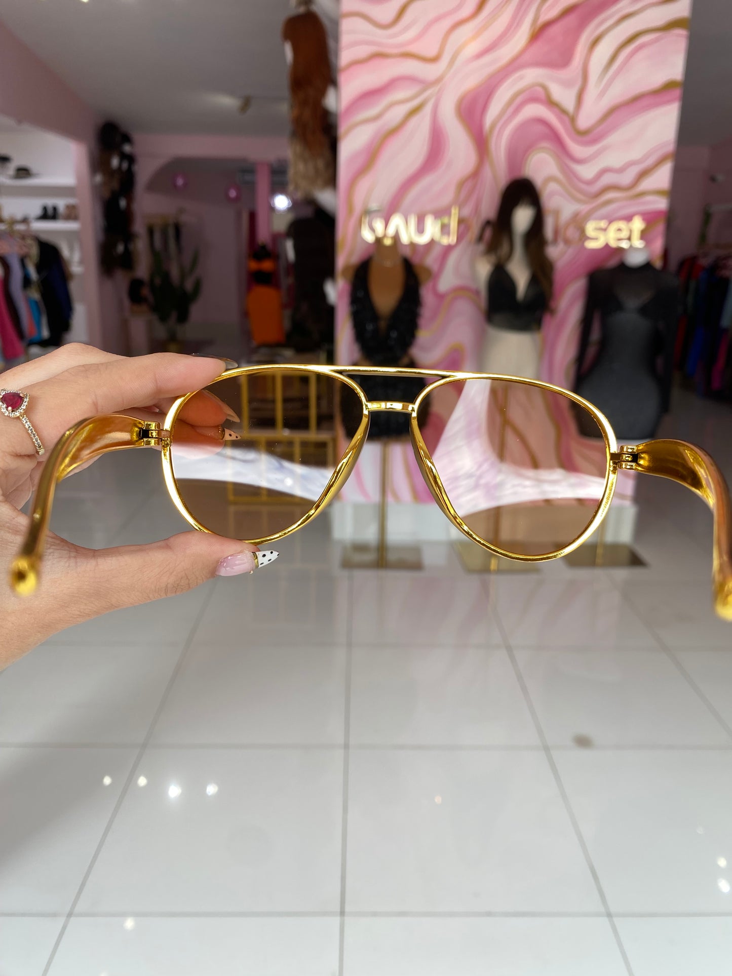 Gafas Gold aviator