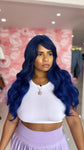 Mystique Blue wig