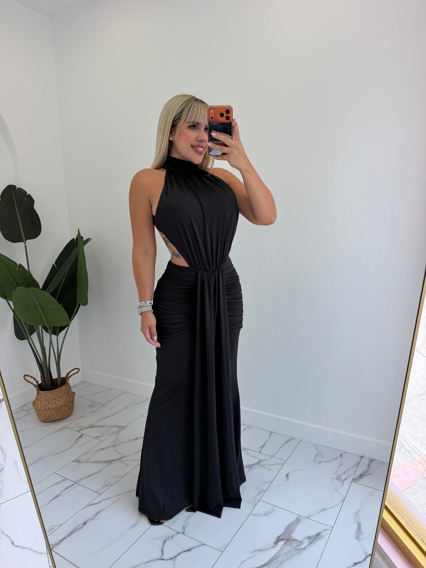 Turtle maxi dress