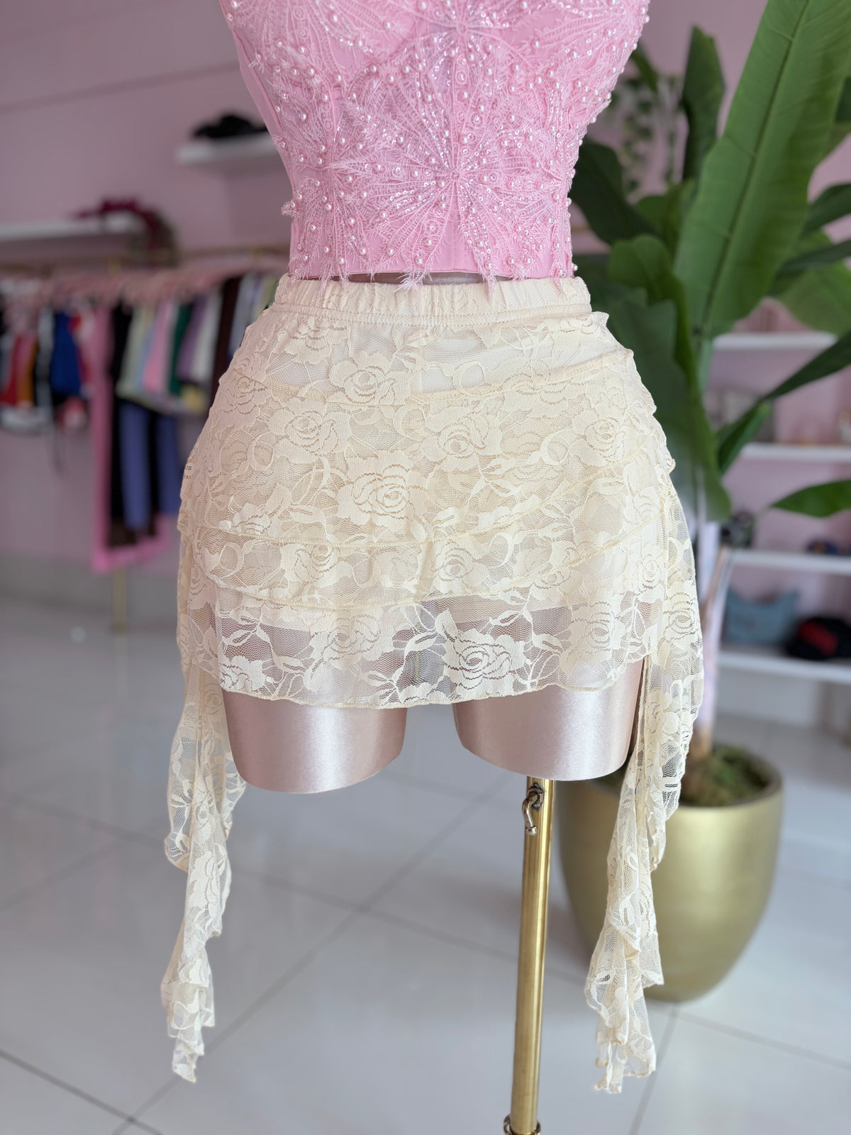 Encaje Cascade Skort