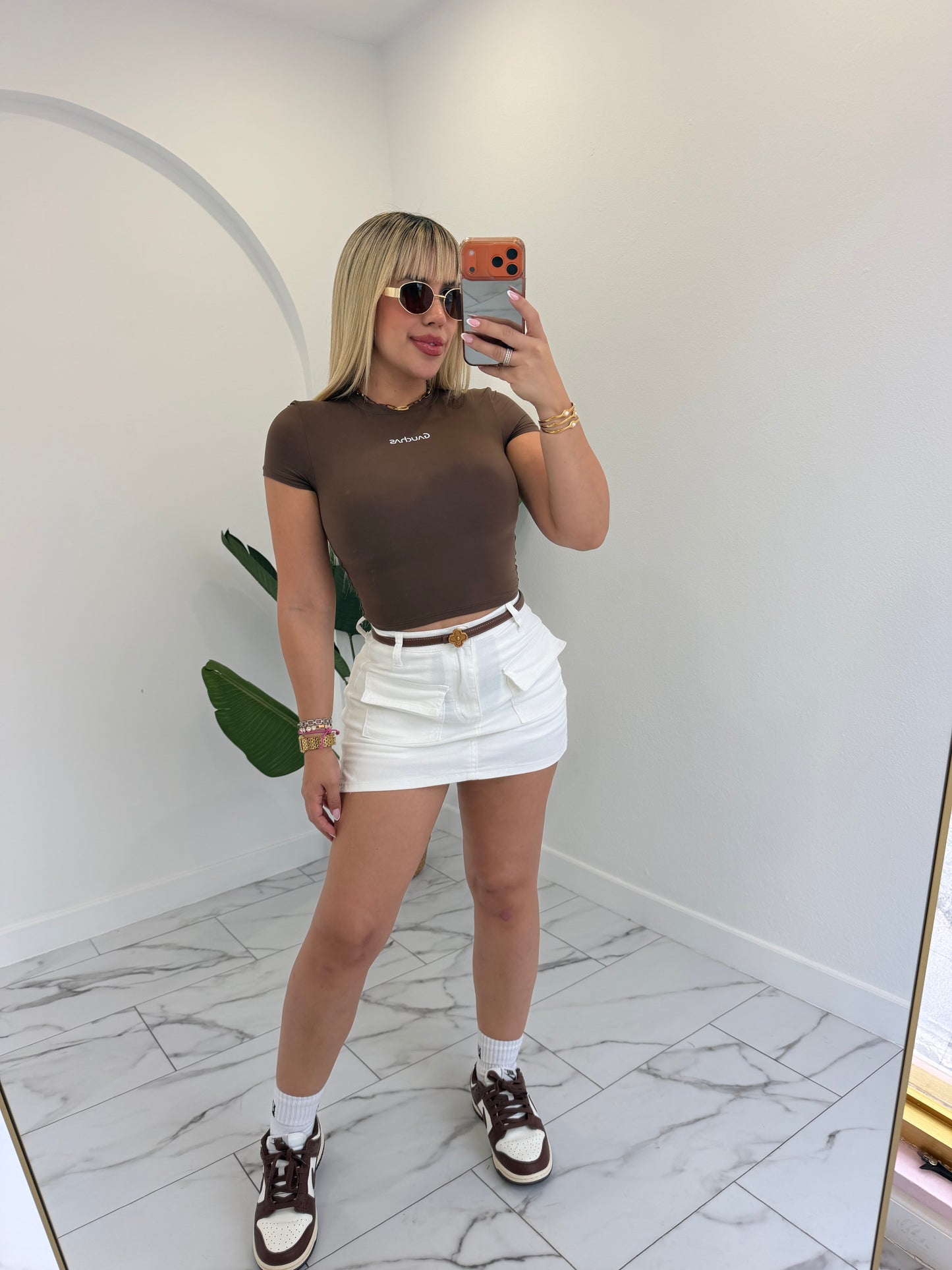 Jean skort