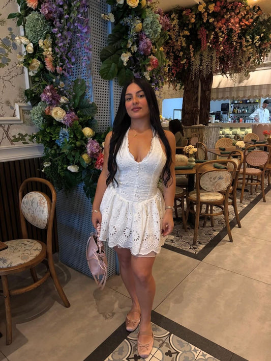 Broderie cute dress