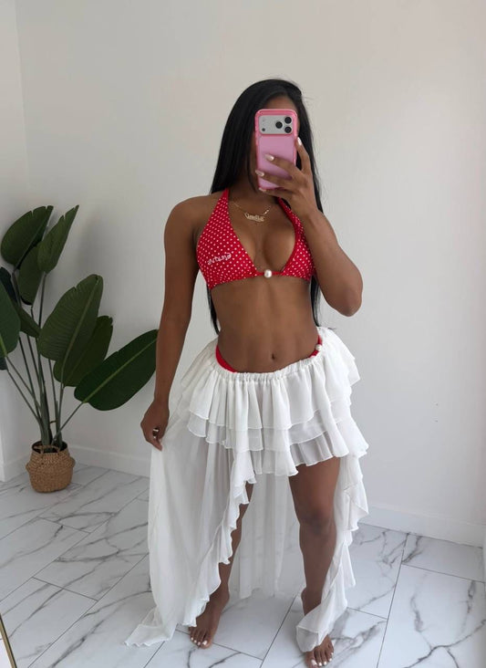 Coqueta maxi skirt