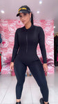 Jumpsuit zipper Skinny (espalda descubierta) sport
