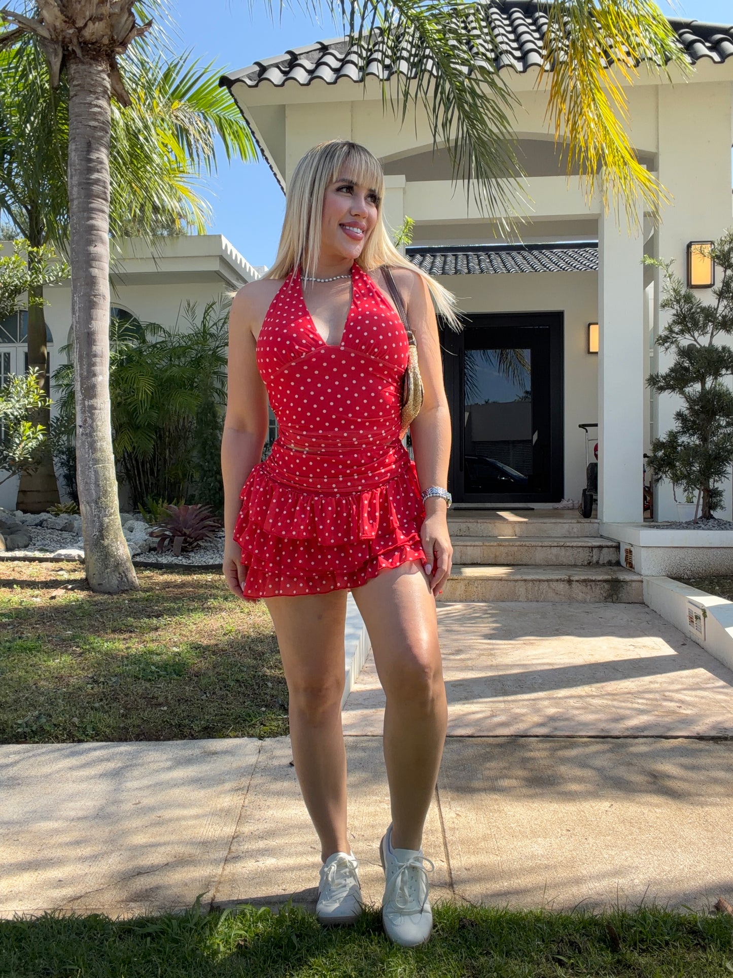 Polka Dot skort set